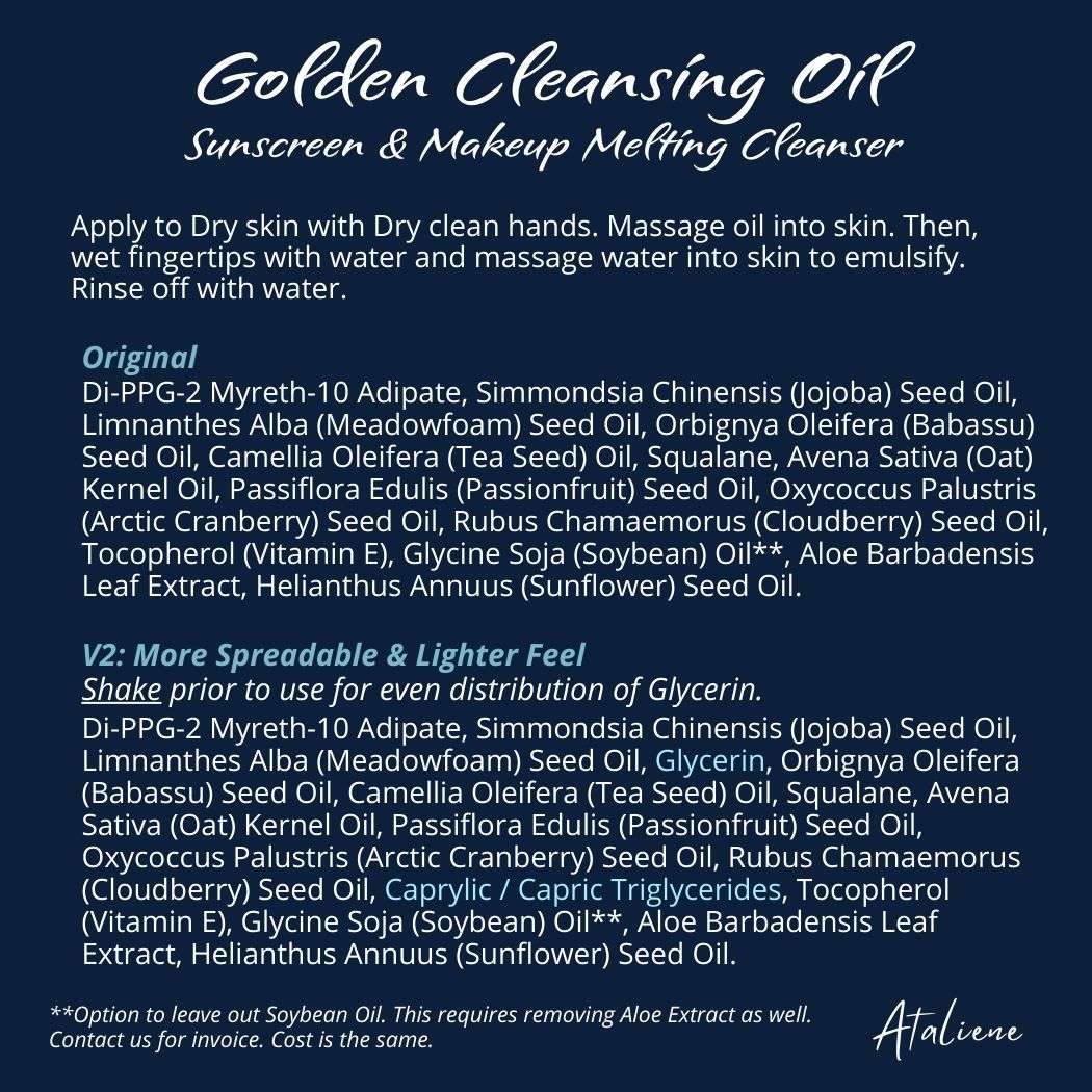 Camellia Golden Fruit Cleansing Oil / PreCleanse