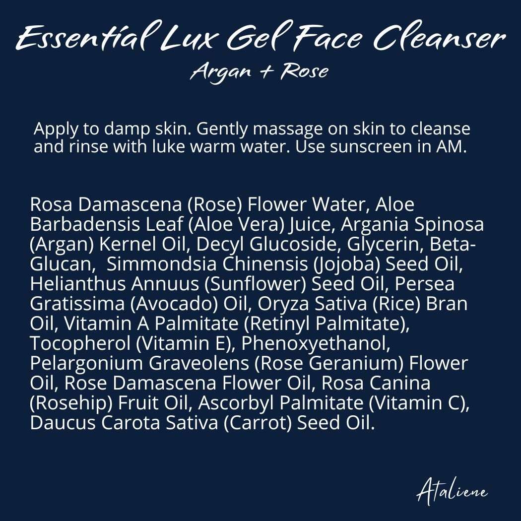 Sulfate Free Private Label Gel Cleanser Low MOQ - Ataliene Skincare Private Label