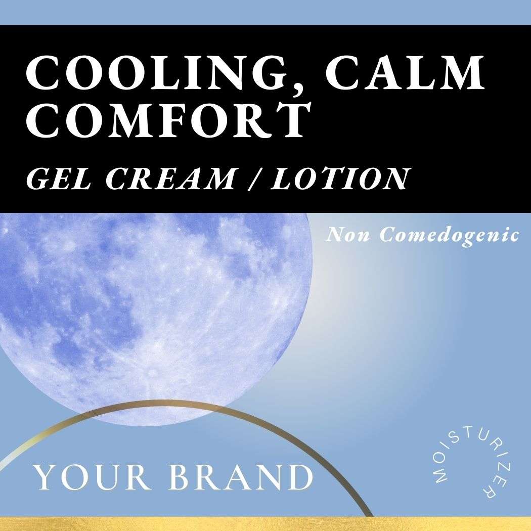 Cooling Calm Comfort Hydrate - Ceramide Lotion Gel Moisturizer - Non-Comedogenic