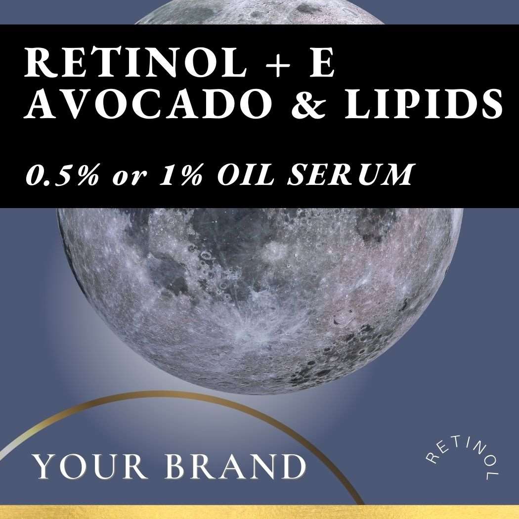 Retinol + Vitamin E, Avocado, & Lipids Oil Serum - Anti-Aging Skin Barrier Support