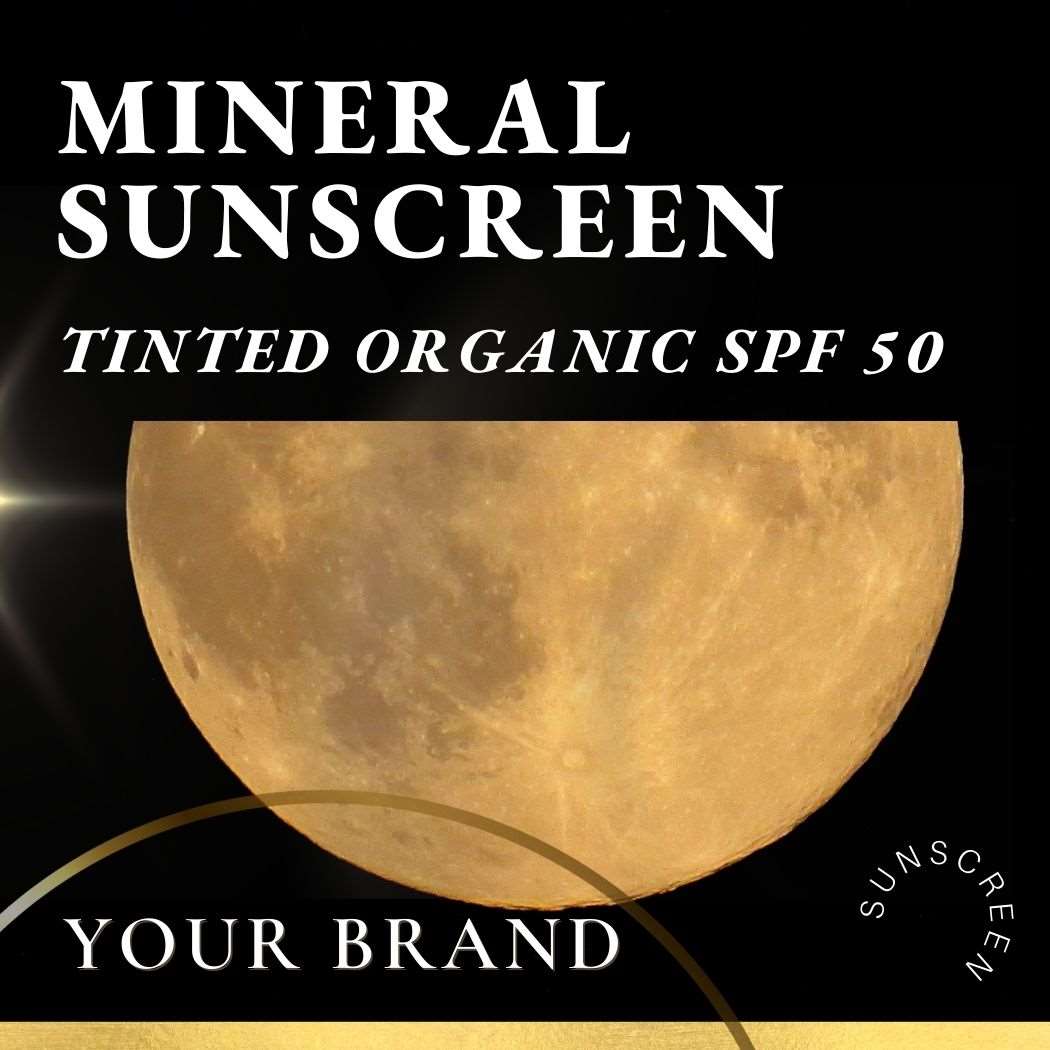 Organic Mineral Sunscreen - Tinted SPF 50 - Nourish & Glow