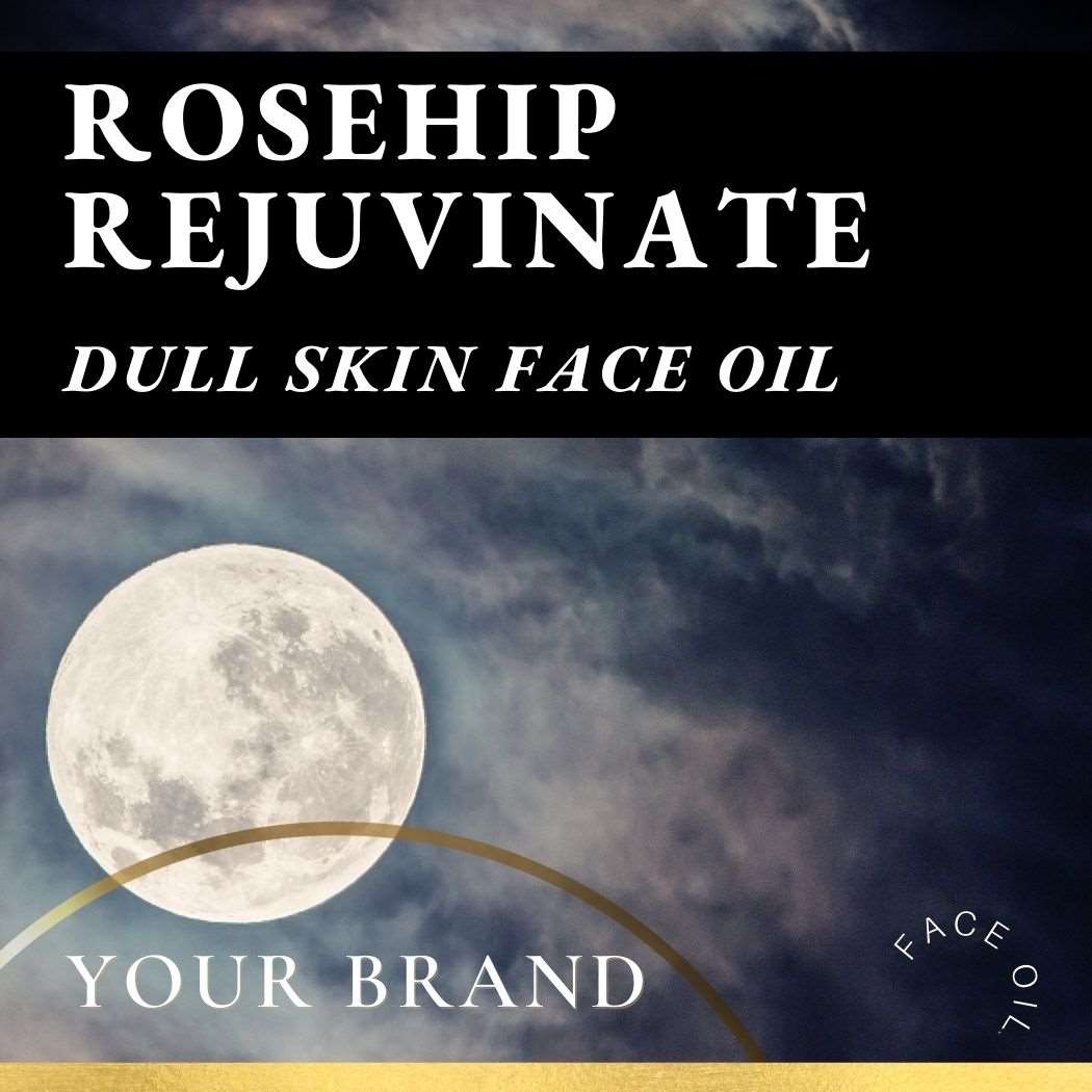 "Rose Gold" Rosehip Face Oil - Dull Skin & Rejuvenated Look - Ataliene Private Label Skincare