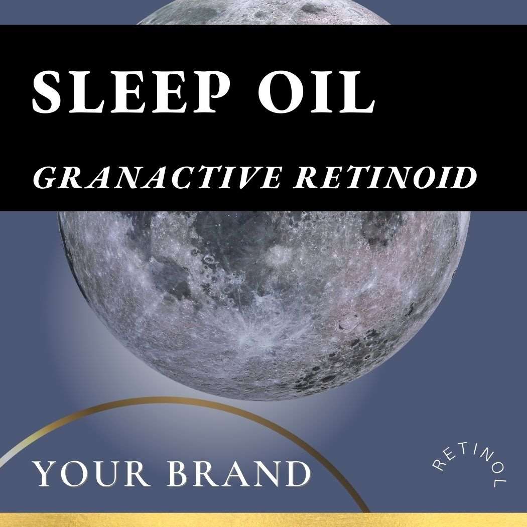 Anti-Aging Sleep Oil with Granactive Retinoid - Oil Serum for Private Label Spa Line Low MOQ - Ataliene Private Label