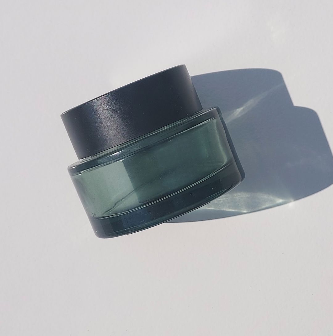 Tinted Green Glass Jar 50g 1.7 oz - Ataliene Private Label Packaging