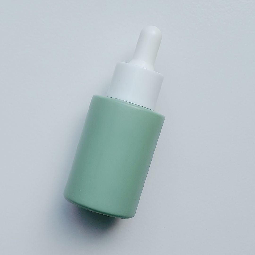 Sage Green Glass Dropper Bottle 1oz - Ataliene Private Label