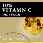 10% Vitamin C + Squalane Oil Serum for Spa Private Label - Ataliene Skincare Private Label