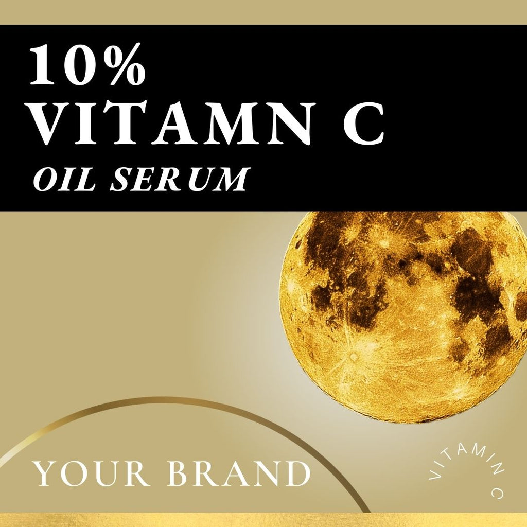 10% Vitamin C + Squalane Oil Serum for Spa Private Label - Ataliene Skincare Private Label
