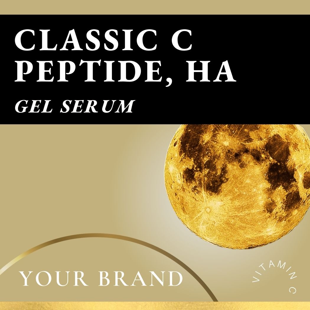 Vitamin C, Peptide, Hyaluronic Acid Gel Serum - Ataliene Skincare Private Label
