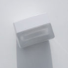 Frosted Glass Square Jar 1.7 oz 50ml - Private Label