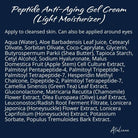 Peptide Anti-Aging Gel Cream for Face & Eyes - Light Moisturizer