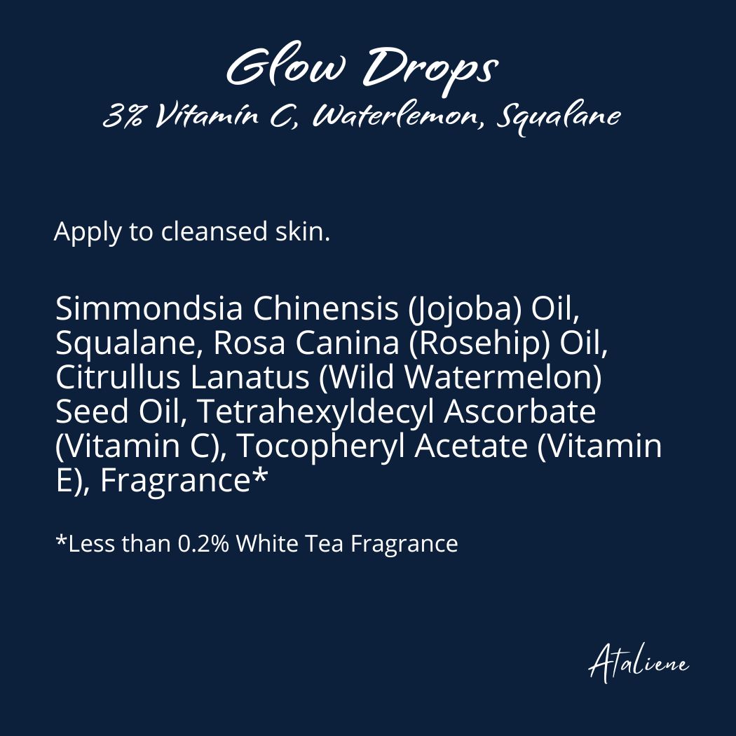 Antioxidant Glow Drops - Ataliene Skincare Private Label
