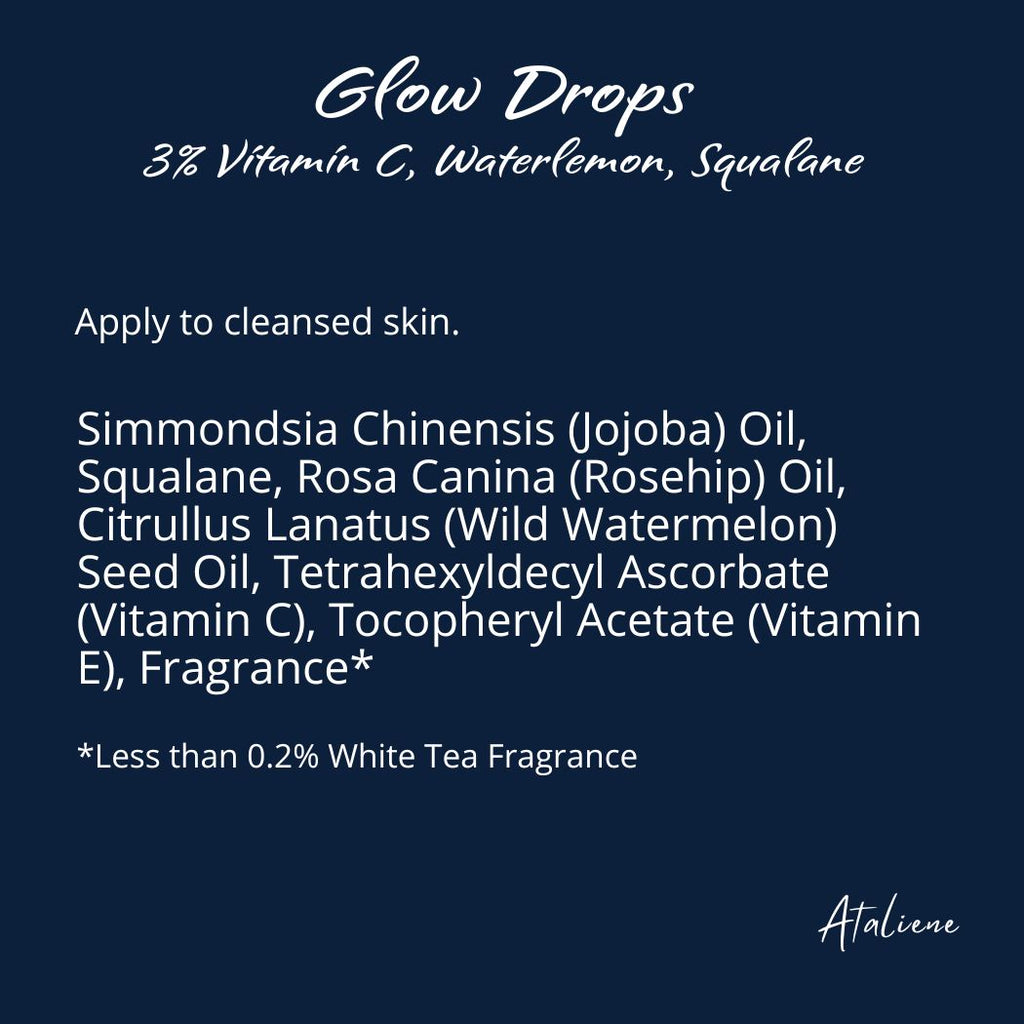 Antioxidant Glow Drops - Ataliene Skincare Private Label