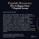 Peptide Serum for injectors. Procollagen firm 7 Peptide. Private Label Skincare USA Low MOQ
