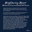 Private Label Enhanced Brightening Oil Serum with Licorice, Bearberry, Vitamin C. Ataliene Private Label