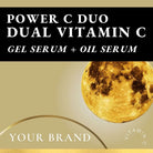 Power C - Dual Vitamin C Duo - Value Set: 20% Gel + 10% Lipophilic Gold Oil Serum