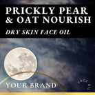 Private Label face oil for dry skin with prickly pear, oat, marshmallow - Ataliene Skin care Private Label
