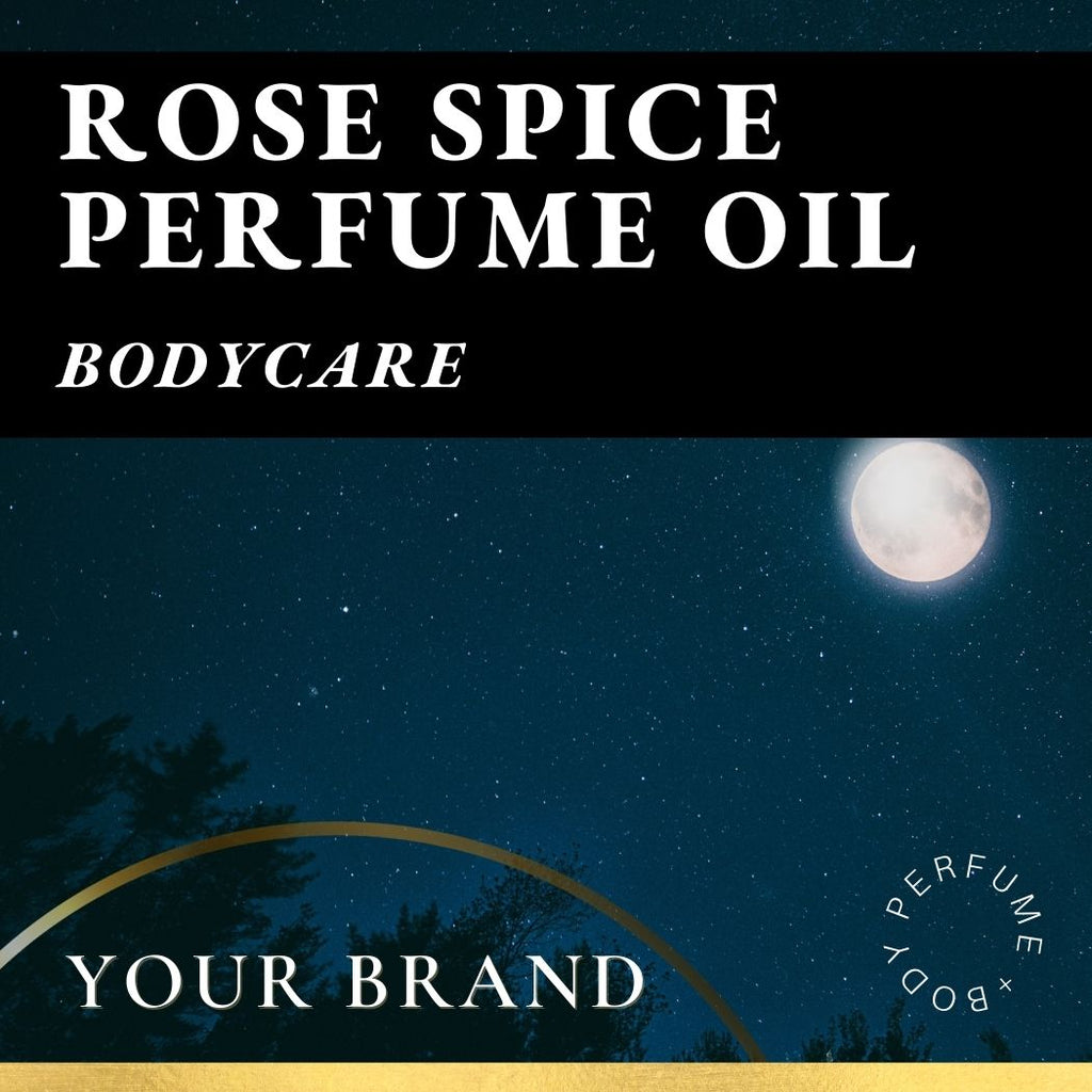 Rose Spice Perfume Oil - Private Label Fragrance for Body Low MOQ - Ataliene Private Label