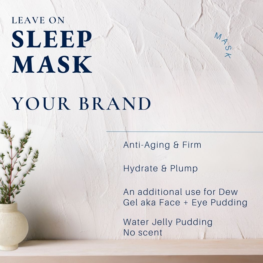 Leave-On Sleep Mask – Pro-Collagen, Moisturize, Retinoid - Ataliene Skincare Private Label