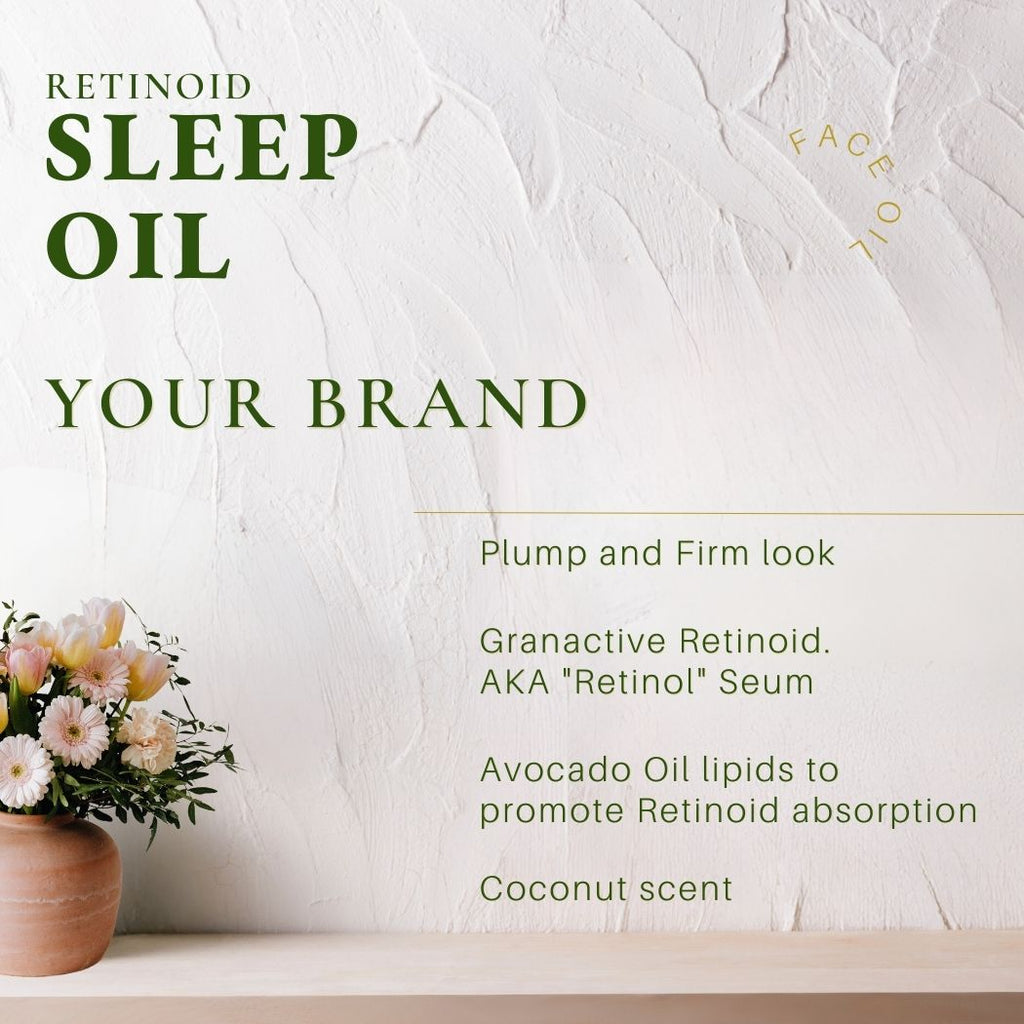 Retinoid Anti-Aging Sleep Oil - Ataliene Skincare Private Label