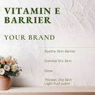 Vitamin E Skin Barrier Face Oil - for Dry Skin & Glow - Ataliene Skincare Private Label