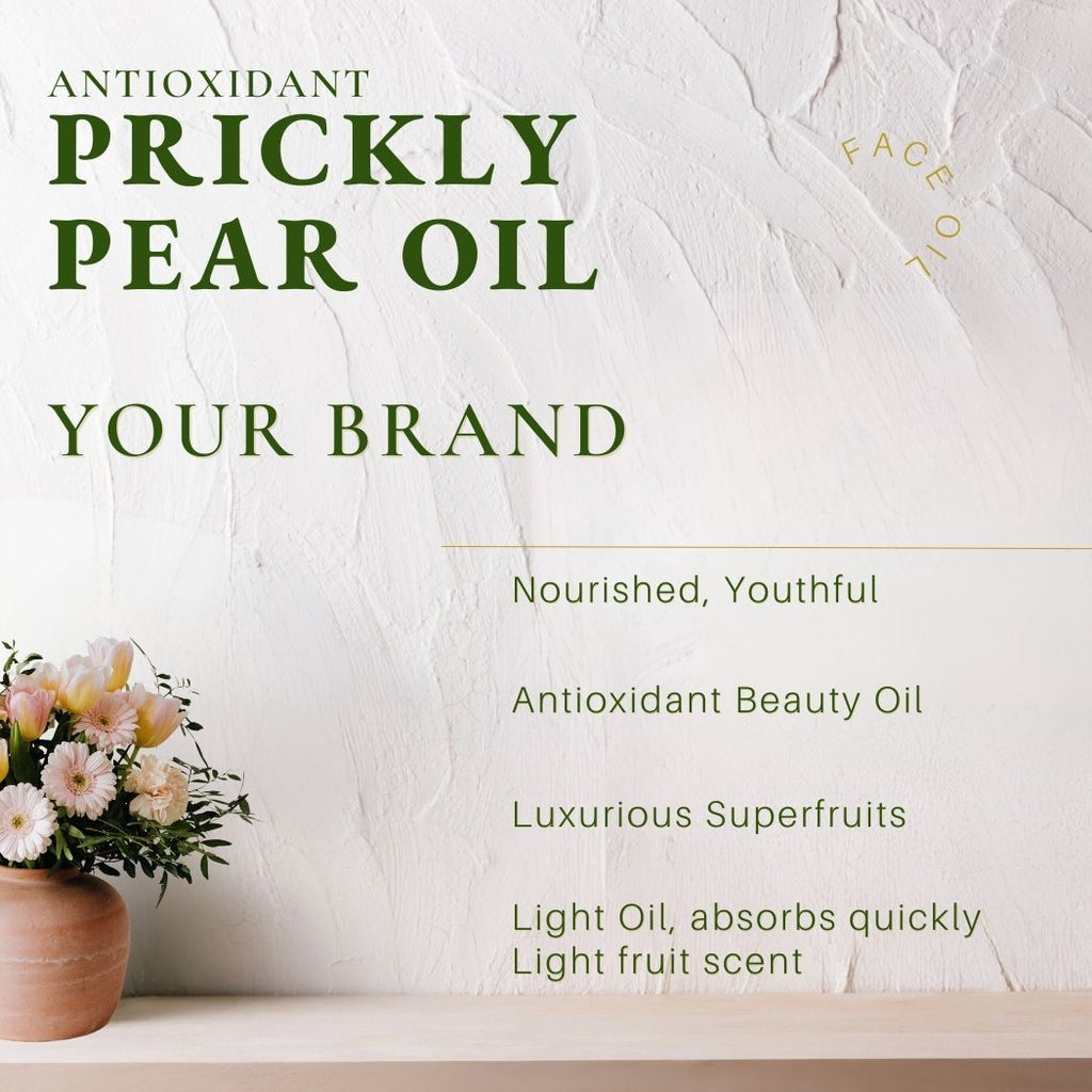 Prickly Pear Antioxidant Face Oil - Ataliene Skincare Private Label