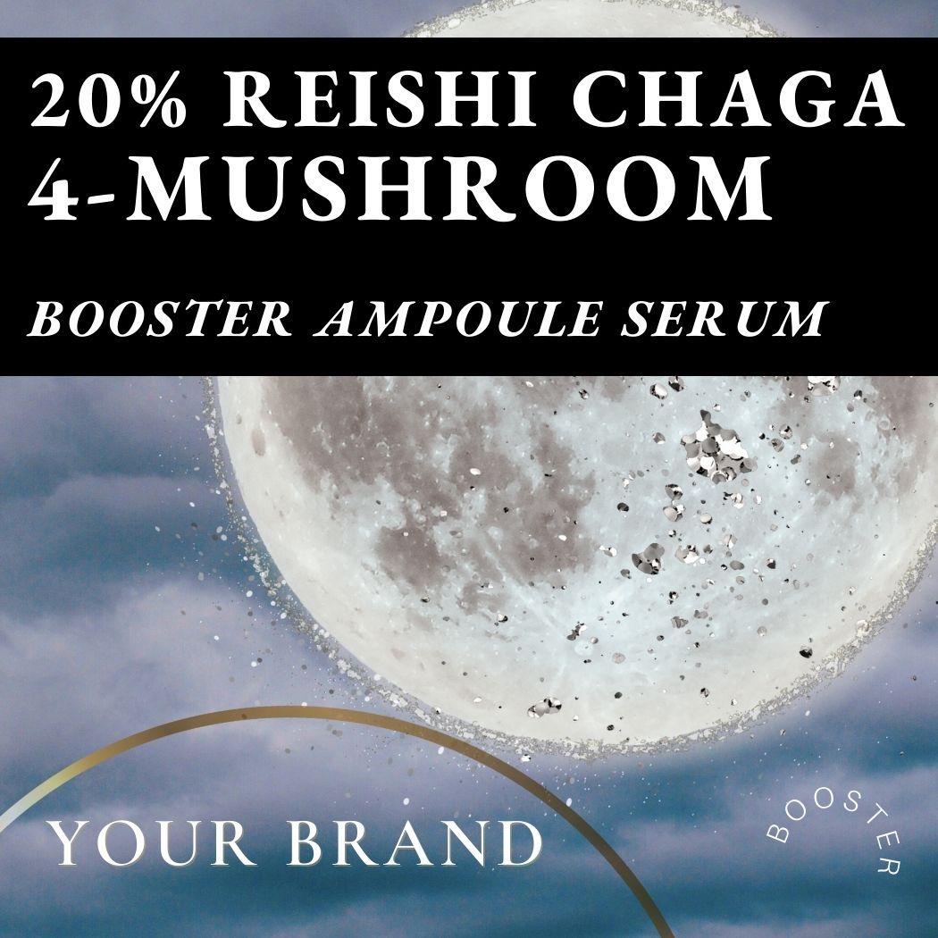 Chaga Reisha Mushroom Serum for Private Label Professional Pro Skincare - Natural and Clinical - Ataliene Private Label