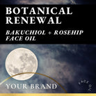 Botanical Plant Renewal Face oil  for Private Label holistic esthetician