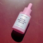 D12: Classic - Pink Glass Bottle with Pink Dropper - Ataliene Skincare Private Label