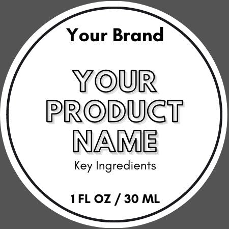 L10C: Circle Label - Ataliene Skincare Private Label