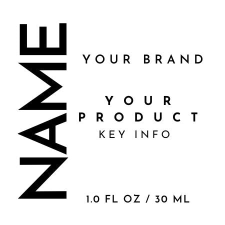 L122: Square Label - Ataliene Skincare Private Label