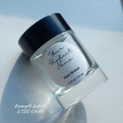 J4: Heavy Tall - Clear Glass Jar with Black Lid - Ataliene Skincare Private Label