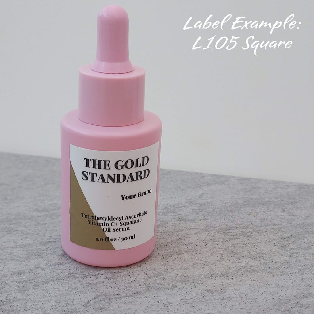 L105: Square Label - Ataliene Skincare Private Label